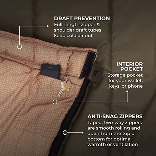 TETON Celsius 0 Degree Sleeping Bag - All Weather