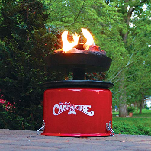 Camco 13.25" Big Red Campfire Portable Propane Fire Pit