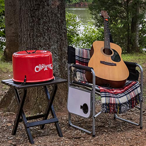 Camco 13.25" Big Red Campfire Portable Propane Fire Pit