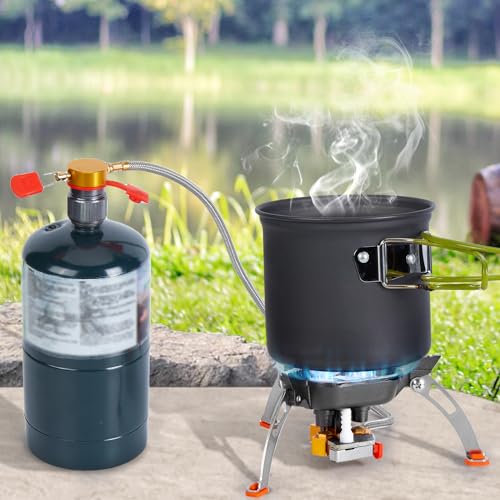 WADEO 7200W Windproof Camping Gas Stove with Ignition