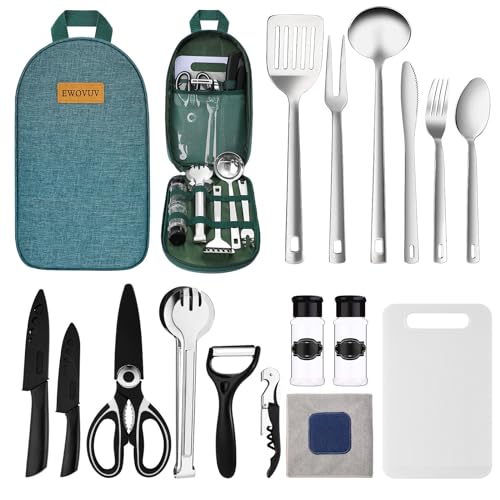 Portable Camping Cooking Utensils Set for Outdoor Cooking
