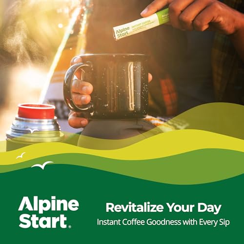 Alpine Start Premium Instant Medium Roast Coffee 8-Pack