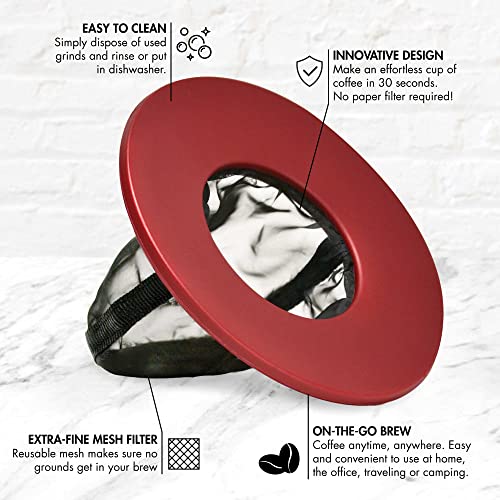Primula Brew Buddy Portable Pour Over, Reusable Filter