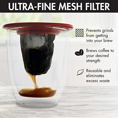 Primula Brew Buddy Portable Pour Over, Reusable Filter