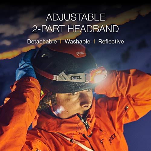 PETZL Swift RL Headlamp - 900 Lumens, Auto Brightness
