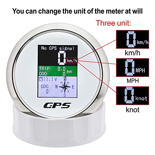 MAIMEIMI GPS Speedometer 85mm - Waterproof Boat Marine