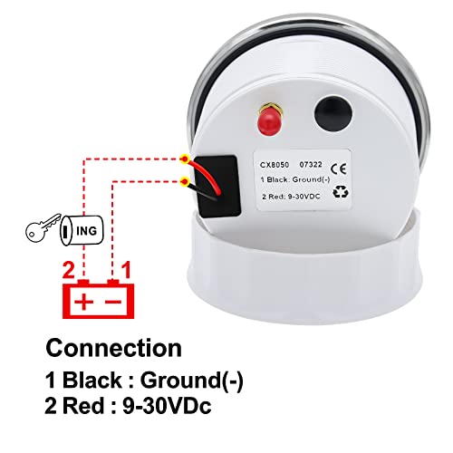MAIMEIMI GPS Speedometer 85mm - Waterproof Boat Marine