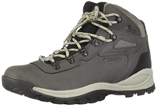 Columbia women's Waterproof Hiking Boot, Quarry/Cool Wave