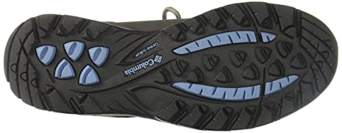 Columbia women's Waterproof Hiking Boot, Quarry/Cool Wave