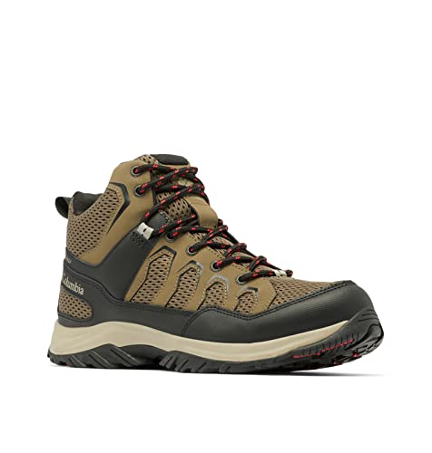 Columbia Men's Granite Trail Mid Waterproof Shoes, Mud/Black