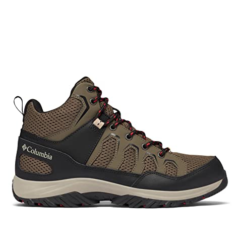 Columbia Men's Granite Trail Mid Waterproof Shoes, Mud/Black