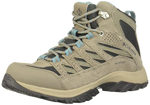 Columbia Crestwood Mid Waterproof Hiking Boot, Olive, 9.5
