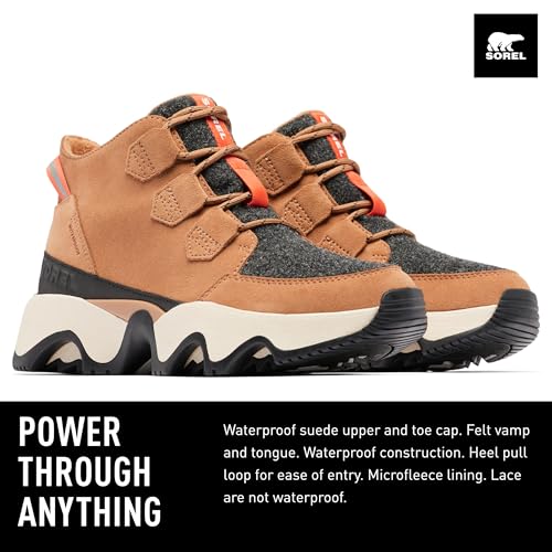 Sorel Women's Kinetic Impact Caribou Waterproof Shoes - Size 8