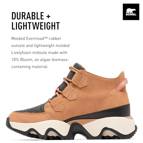 Sorel Women's Kinetic Impact Caribou Waterproof Shoes - Size 8