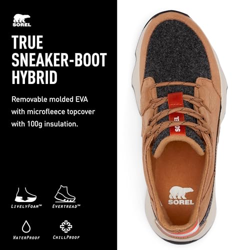 Sorel Women's Kinetic Impact Caribou Waterproof Shoes - Size 8