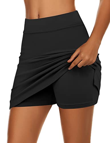 Ekouaer Women's Lightweight Skort for Golf, Tennis, Hiking
