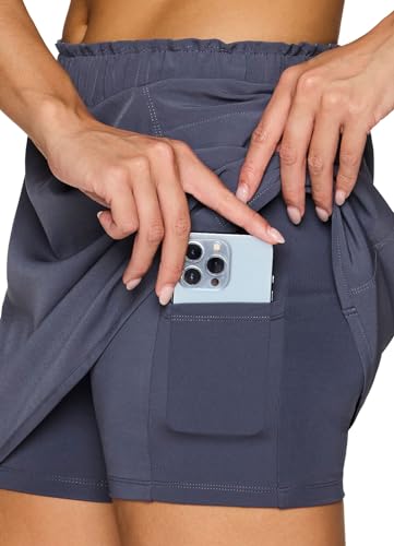 RBX Active Feminine Cargo Skort for Women Hiking