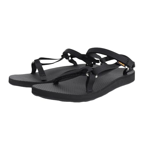 Teva Women's Slim Black Sandal, Size 8