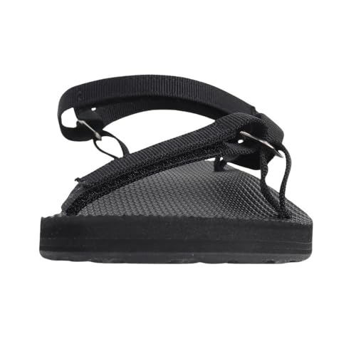 Teva Women's Slim Black Sandal, Size 8