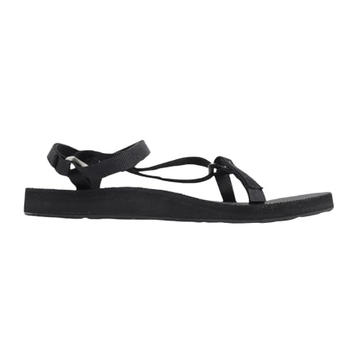 Teva Women's Slim Black Sandal, Size 8