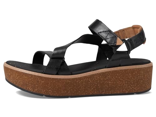 Teva Women's Black Madera Wedge Sandal Size 9