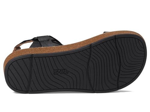 Teva Women's Black Madera Wedge Sandal Size 9