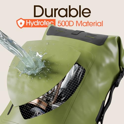 Earth Pak Waterproof Hiking Backpack with Phone Case