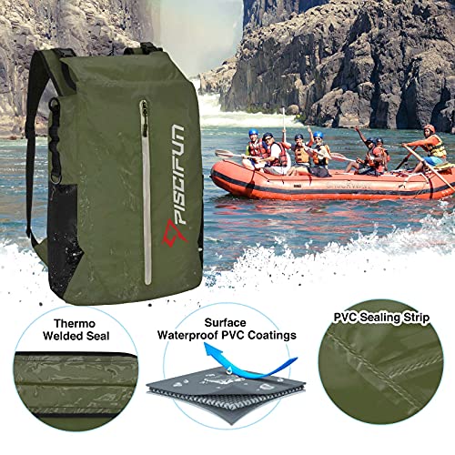 Lightweight Waterproof Dry Bag with Waist Pouch