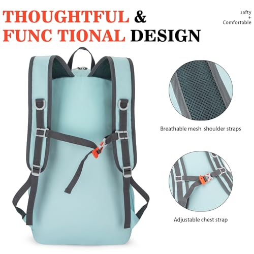 35L Water-Resistant Hiking Backpack for Outdoor Adventures