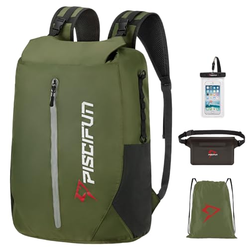 Lightweight Waterproof Dry Bag with Waist Pouch