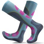 Thermal Ski Socks for Men and Women - 2 Pairs