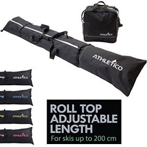 Athletico Ski and Boot Bag Combo - Black