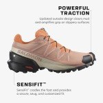 Salomon Women's SPEEDCROSS Trail Running Shoes - Brown/Black