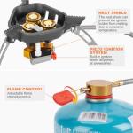 WADEO 7200W Windproof Camping Gas Stove with Ignition