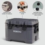 Igloo Trailmate 50 Qt Carbonite Cooler