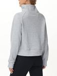 Women's Half Zip Fleece Pullover Crop Sweatshirt