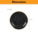 12-Piece Granite Ware Outdoor Dining Set: Plates, Bowls, Mugs