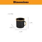 12-Piece Granite Ware Outdoor Dining Set: Plates, Bowls, Mugs