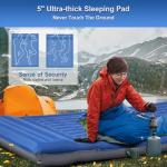 Double Self Inflating Camping Sleeping Pad, Waterproof, Portable