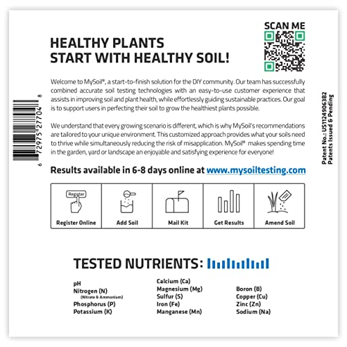 MySoil Soil Test Kit - Grow Thriving Lawn & Garden