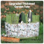 9-Piece Heavy Duty Gardening Tool Set with Organizer