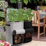 Homyhoo 10 Gallon Potato Grow Bags - 4 Pack