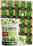 15 Culinary Herb Seeds - Heirloom Non-GMO Seeds