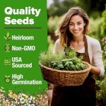 15 Culinary Herb Seeds - Heirloom Non-GMO Seeds
