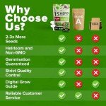 15 Culinary Herb Seeds - Heirloom Non-GMO Seeds