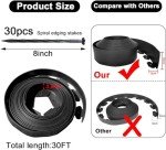 No-Dig 33FT Flexible Garden Edging Kit