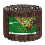 Sturdy Corrugated Metal Garden Edging - 6" x 50
