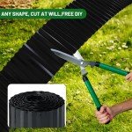 Sturdy Corrugated Metal Garden Edging - 6" x 50