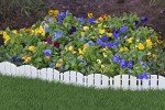 EasyFlex No-Dig Adirondack Wood-Look Garden Edging