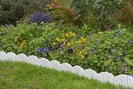EasyFlex No-Dig Adirondack Wood-Look Garden Edging